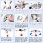 For DJI Lito 1 / X1 STARTRC Air-Dropping System Thrower Parabolic