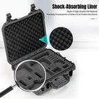 For DJI Osmo Action 6 STARTRC Waterproof EVA ABS Dual-layer Suitcase Storage Box, For DJI Osmo Action 6