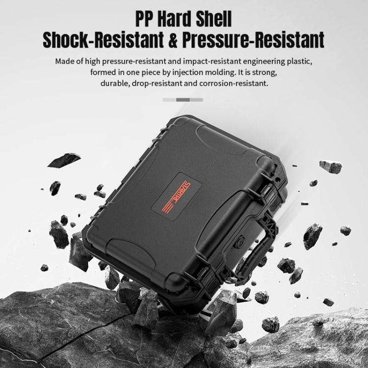 For DJI Osmo Action 6 STARTRC Waterproof EVA ABS Dual-layer Suitcase Storage Box, For DJI Osmo Action 6