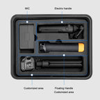 For DJI Osmo Action 6 STARTRC Waterproof EVA ABS Dual-layer Suitcase Storage Box, For DJI Osmo Action 6