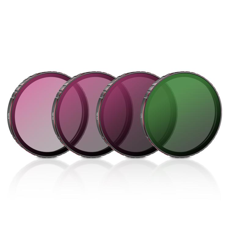 For DJI Osmo Action 6 STARTRC 4 in 1 CPL ND8 ND16 ND32 Camera Lens Filter, For DJI Osmo Action 6