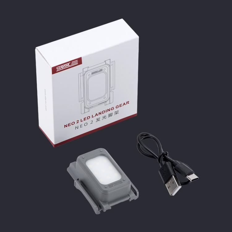 For DJI Neo 2 STARTRC LED Light Heightened Landing Gear Training Rack, For DJI Neo 2 LED Light Rack