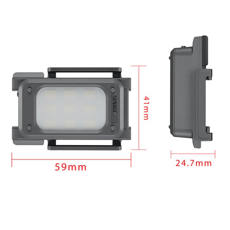 For DJI Neo 2 STARTRC LED Light Heightened Landing Gear Training Rack, For DJI Neo 2 LED Light Rack