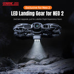 For DJI Neo 2 STARTRC LED Light Heightened Landing Gear Training Rack, For DJI Neo 2 LED Light Rack