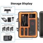 For DJI Osmo Action 6 Sunnylife Mini Travel Box Waterproof Carrying Box Shock-proof Hard Shell, For DJI Osmo Action 6