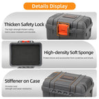 For DJI Osmo Action 6 Sunnylife Mini Travel Box Waterproof Carrying Box Shock-proof Hard Shell, For DJI Osmo Action 6