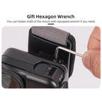For DJI Osmo Nano Sunnylife 360 Rotation Vertical-Horizontal Head Strap with Adapter Adjustable Head Lanyard Braided Safe Rope