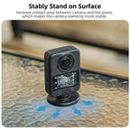 Sunnylife Quick-Release Magnetic Base Mount 1/4 180 Tilt Adjustable Tabletop Base Bracket For DJI Osmo 360 / Action 5 Pro / 4 / 3 / 2, DZ-140 For DJI Osmo 360 / Action 5 Pro