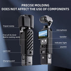 For DJI Osmo Pocket 4 STARTRC 2 in 1 Body Gimbal Lens Silicone Case