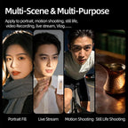 For DJI Osmo Pocket 3 Sunnylife Adjustable LED Video Light Quick-Release Fill Light Tri-Color Dimmable Portable Fill Lamp