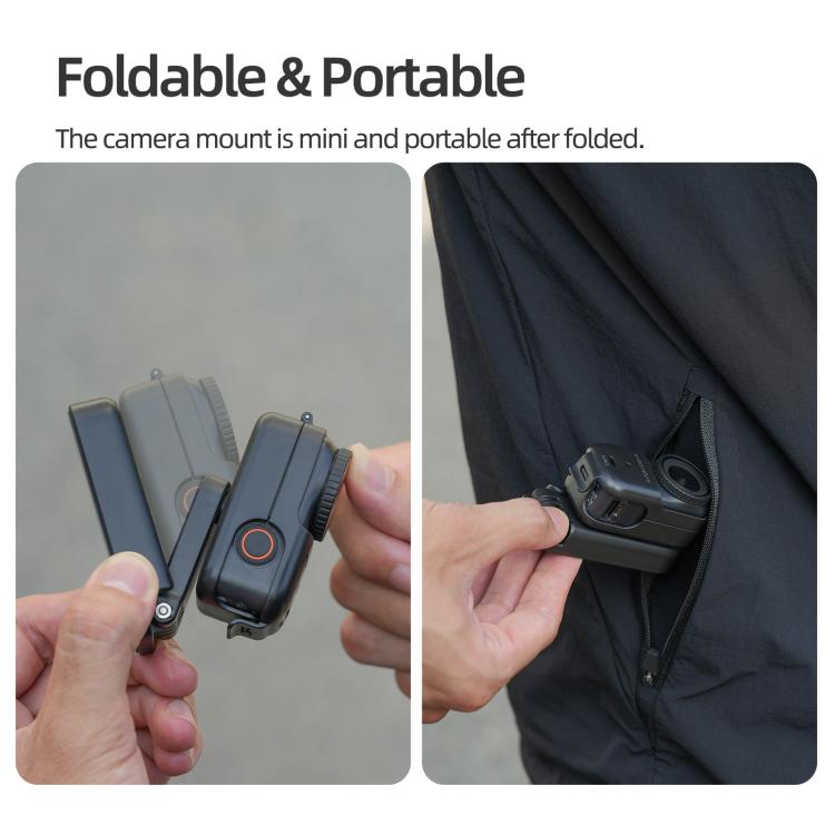 For DJI Osmo Nano Sunnylife Magnetic Mount 360 Degreee Rotation Angles Adjustable Tabletop Base Bracket, ON-DZ063 Magnetic Mount