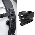 For DJI Osmo Nano Sunnylife Backpack Clip Action Camera Clamp 360 Degree Rotation Vertical-Horizontal Mount, ON-J062 Backpack Clip