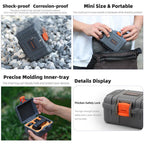 For DJI Osmo 360 Sunnylife Mini Travel Box Waterproof Carrying Box Shock-proof Hard Shell, For DJI Osmo 360