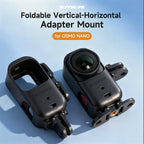 For DJI Osmo Nano Sunnylife Foldable Vertical-Horizontal Adapter Mount Protective Frame Mounting Brackets Housing Cover, ON-BK065 Vertical-Horizontal Frame