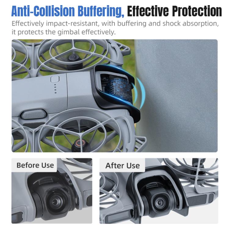 For DJI Neo 2 STARTRC Gimbal Lens Anti-collision Plastic Guard Bumper, For DJI Neo 2