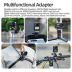 Sunnylife Metal Magnetic Quick Release Adapter Mount Foldable Cam Stand 1/4 Adapter For DJI Osmo Nano / Osmo 360 / Action 5 Pro / 4 / 3, AD017 For DJI Osmo Nano / Osmo 360