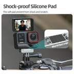 Sunnylife Metal Magnetic Quick Release Adapter Mount Action Camera Foldable Cam Stand 1/4 Adapter for Insta360 X5 / Ace / Ace Pro 2 / 1, AD020 For Insta360 X5 / Ace / Ace Pro 2 / 1