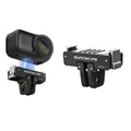 For DJI Osmo 360 Sunnylife Dual-Direction Magnetic Mount Quick-Release 1/4 Screw Foldable 2-prong Design Adapter Mount, AD107 For DJI Osmo 360
