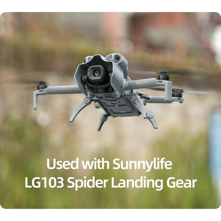 For DJI Mini 5 Pro Sunnylife Lens Hood Anti-glare Lens Cover Sunhood Gimbal Protective Cap, For DJI Mini 5 Pro