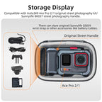 Sunnylife Portable Carrying Case Mini Handbag Storage Bag for Insta360 Ace Pro 2 / 1 Street Photography Kit, For Insta360 Ace Pro 2 / 1 Street Photography Kit