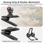 For DJI Osmo Pocket 4 / 3 Sunnylife Magnetic Quick-Release Adjustable Backpack Clip Action Camera Clamp Vertical-Horizontal Mount, For DJI Osmo Pocket 4 / 3 Vertical-Horizontal Mount