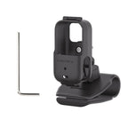For DJI Osmo Nano Sunnylife Car Sun Visor Mount Action Camera Holder 360 Rotating 90 Tilt Sun Visor Holder, MJ165 Car Sun Visor Mount