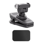Sunnylife Magnetic Quick-Release Backpack Clip Adjustable Action Camera Clamp Vertical-Horizontal Mount for DJI Osmo Nano / Action 6, MJ-172 For DJI Osmo Nano / Action 6