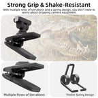 Sunnylife Magnetic Quick-Release Backpack Clip Adjustable Action Camera Clamp Vertical-Horizontal Mount for DJI Osmo Nano / Action 6, MJ-172 For DJI Osmo Nano / Action 6