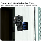 Sunnylife Magnetic Quick-Release Backpack Clip Adjustable Action Camera Clamp Vertical-Horizontal Mount for DJI Osmo Nano / Action 6, MJ-172 For DJI Osmo Nano / Action 6