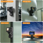 Sunnylife Magnetic Quick-Release Backpack Clip Adjustable Action Camera Clamp Vertical-Horizontal Mount for DJI Osmo Nano / Action 6, MJ-172 For DJI Osmo Nano / Action 6