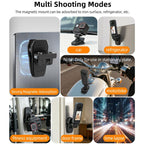Sunnylife Magnetic Quick-Release Backpack Clip Action Camera Clamp Vertical-Horizontal Mount for Insta360 X4 Air / X5 / Ace / Ace Pro 2 / 1, For Insta360 X4 Air / X5 / Ace / Ace Pro 2 / 1