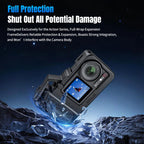 For DJI Osmo Action 5 Pro / 4 / 3 STARTRC 3 in 1 Expansion Power-Grip Street Shooting Handle Cage Kit, For DJI Osmo Action 5 Pro / 4 / 3 Power-Grip
