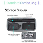For DJI Osmo 360 Sunnylife Standard Travel Hard Storage Box Expansion Handbag, OS-B030
