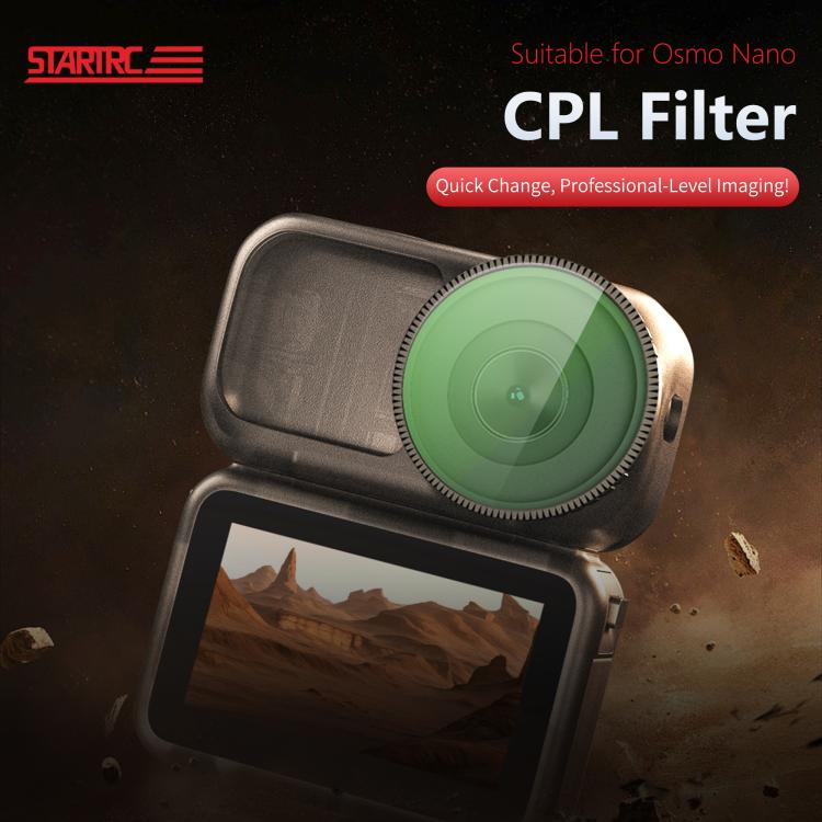 For DJI Osmo Nano STARTRC CPL Camera Lens Filter, CPL
