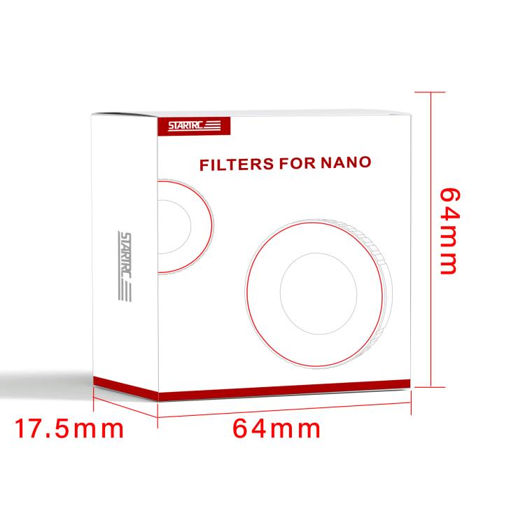 For DJI Osmo Nano  STARTRC Black Mist 1/4 Camera Lens Filter, Black Mist 1/4