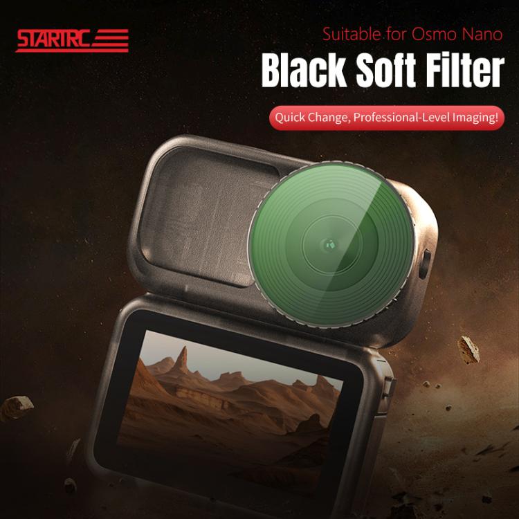 For DJI Osmo Nano  STARTRC Black Mist 1/4 Camera Lens Filter, Black Mist 1/4