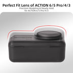 Sunnylife Portable Protective Cover Shock-proof Dust-proof Storage Box with Lanyard for DJI Osmo Action 6 / 5 Pro / 4 / 3, For DJI Osmo Action 6 / 5 Pro / 4 / 3