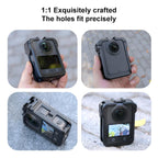 For DJI Osmo 360 PC Plastic Cage Frame with Cold Shoe, For DJI Osmo 360