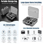 For DJI Mavic 4 Pro / RC Pro 2 STARTRC Shoulder PU Storage Bag Handbag, For DJI Mavic 4 Pro / RC 2