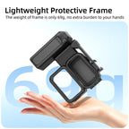 For DJI Osmo Nano Sunnylife Integrated Street Photography Handle Ergonomic Hand Grip Quick Release Shutter Handle, For DJI Osmo Nano