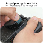 For DJI Osmo Nano Sunnylife Integrated Street Photography Handle Ergonomic Hand Grip Quick Release Shutter Handle, For DJI Osmo Nano