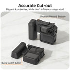 For DJI Osmo Nano Sunnylife Integrated Street Photography Handle Ergonomic Hand Grip Quick Release Shutter Handle, For DJI Osmo Nano
