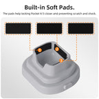 For DJI Osmo Pocket 4 / 3 Sunnylife Detachable Car & Desktop Base Stand Base Desktop Stabilizer Supporting Holder, OP4-DZ157