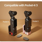 For DJI Osmo Pocket 4 / 3 Sunnylife Quick-Release Magnetic Mount Tabletop Base Plastic Bracket Angles Adjustable Stand, OP4-ZJ153