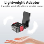 For DJI Osmo Pocket 4 / 3 Sunnylife Metal Quick-Release Magnetic Mount Tabletop Base Bracket Angles Adjustable Stand, OP4-ZJ154