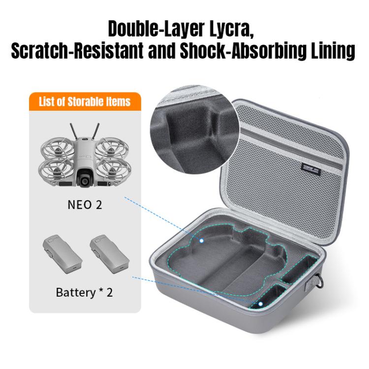 For DJI Neo 2 STARTRC PU Shoulder Storage Bag Drone Body Handbag, For DJI Neo 2 Drone Body