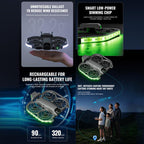 For DJI Neo 2 STARTRC Colorful LED Light Strip Night Flying Warning Light Strip