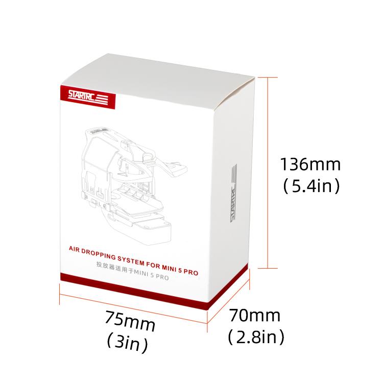 For DJI Mini 5 Pro STARTRC LED Light Air-Dropping System Thrower Parabolic, For DJI Mini 5 Pro