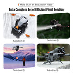For DJI Mini 5 Pro STARTRC LED Light Air-Dropping System Thrower Parabolic, For DJI Mini 5 Pro