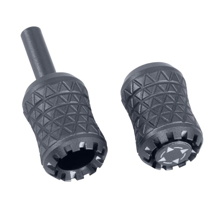 For DJI RC / RC 2 / RC Pro 2  2pcs STARTRC Foldable Metal Joystick Thumb Rocker, For DJI RC / RC 2 / RC Pro 2